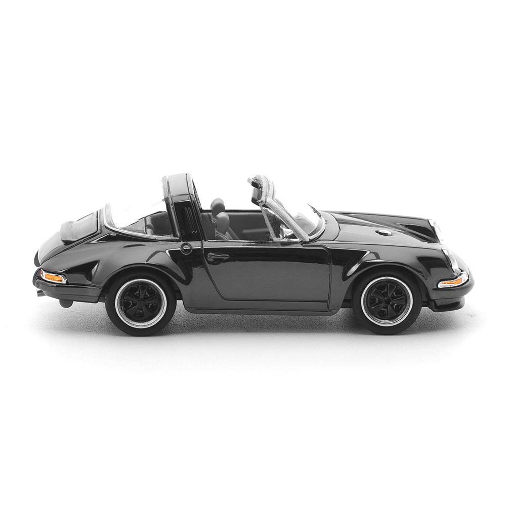 Singer Targa *The Dark Chrome Series* dark chrome 1:64 Pop Race