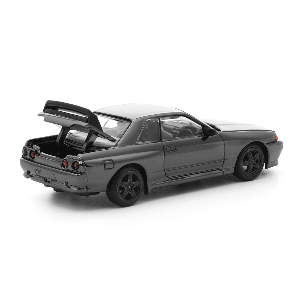 Nissan Skyline R32 GT-R *The Dark Chrome Series* dark chrome 1:64 Pop Race