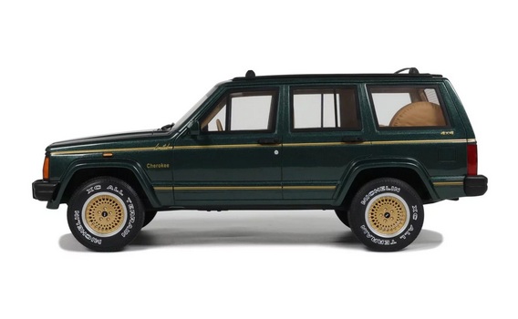 Jeep Cherokee XJ Limited 1995 hunter green 1:18 OttOmobile