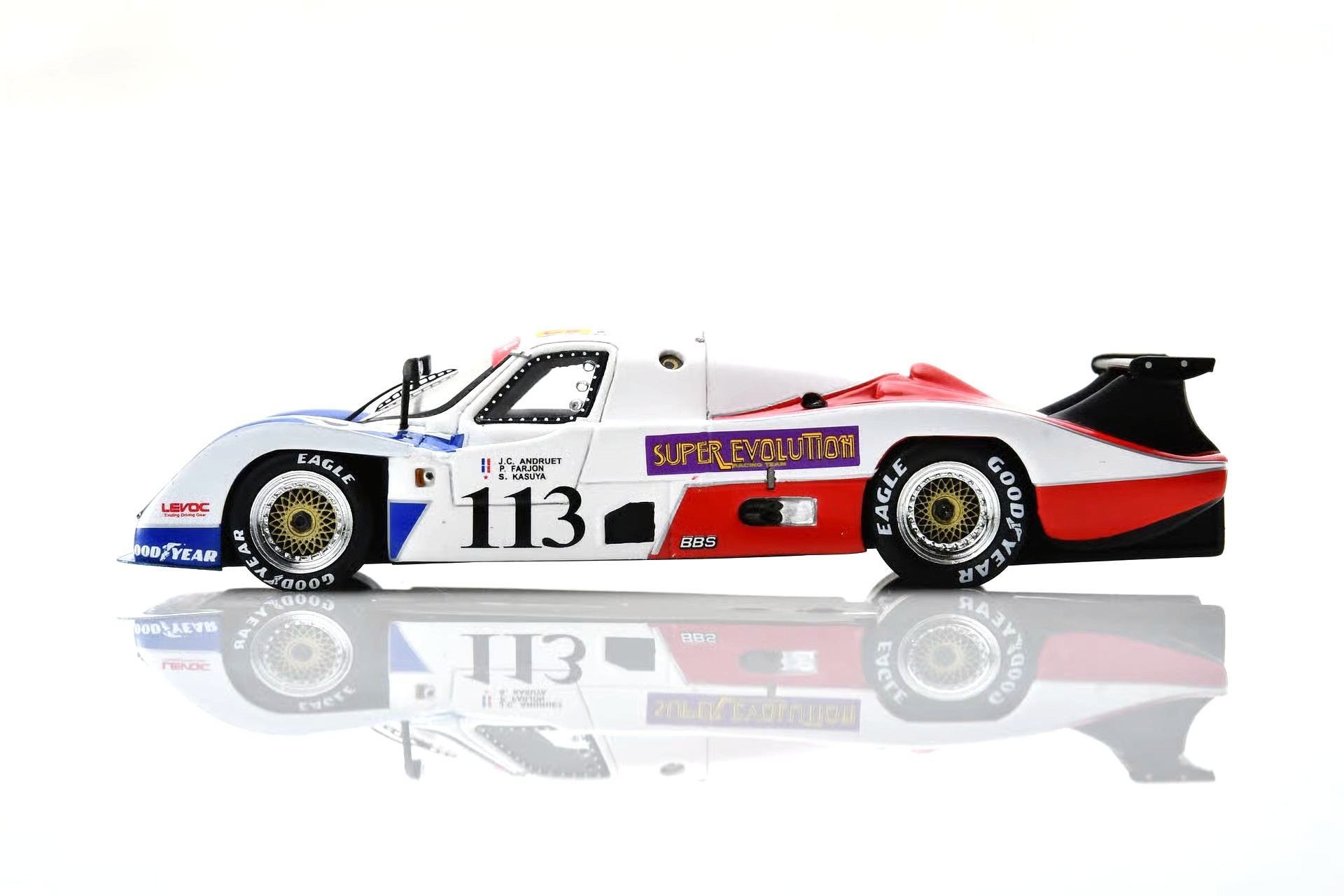 Cougar C20 #113 Andruet/Farjon/Kasuya 14th 24H Le Mans 1989 1:43 Spark