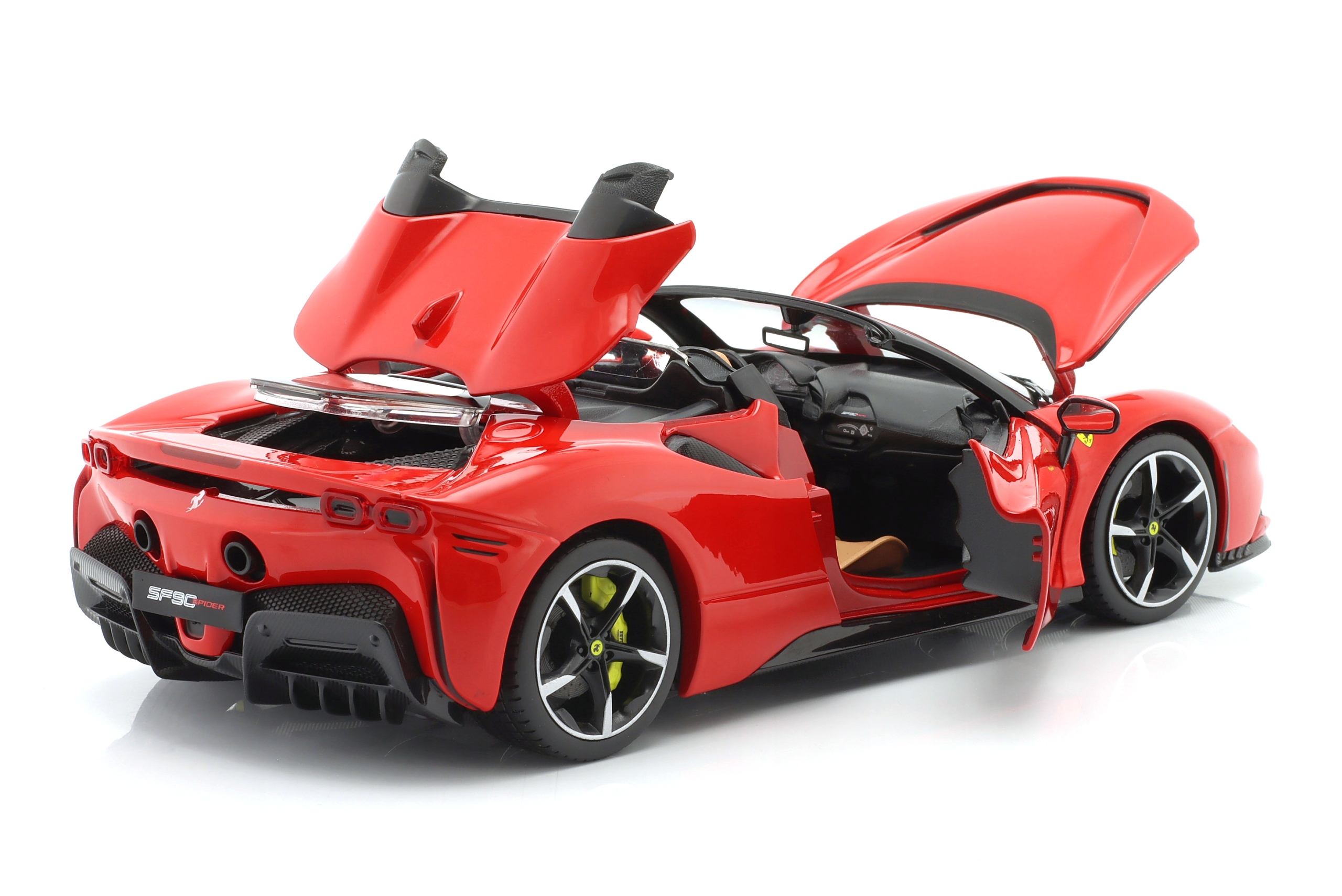 Ferrari SF90 Spider 2020 red 1:18 Bburago