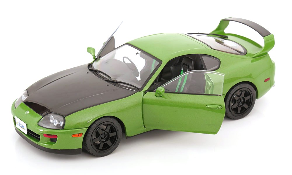 Toyota Supra MK4 1993 green 1:18 Solido