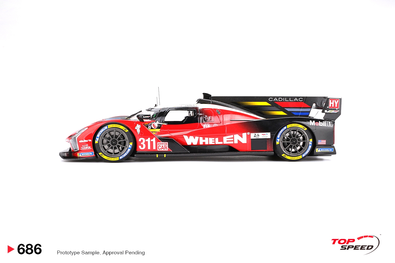 Cadillac V-Series.R #311 Cadillac Whelen 24H Le Mans 2025 1:18 TopSpeed Models