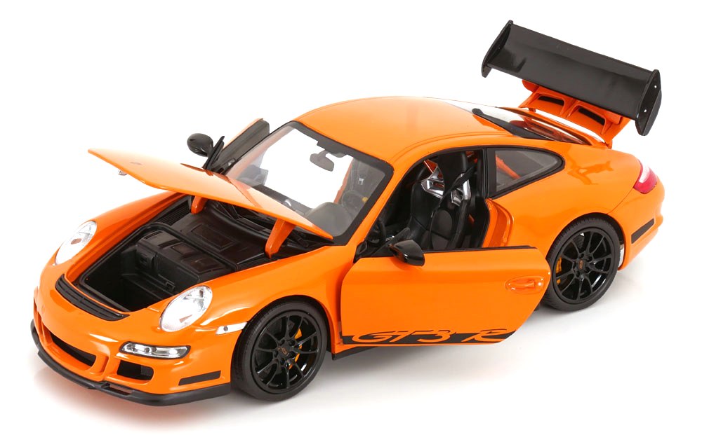 Porsche 911 (997) GT3 RS orange 1:18 Welly