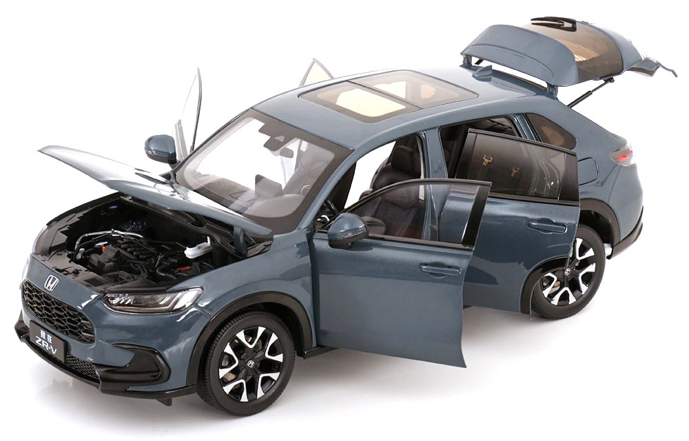 Honda ZR-V 2023 grey 1:18 Paudi Model