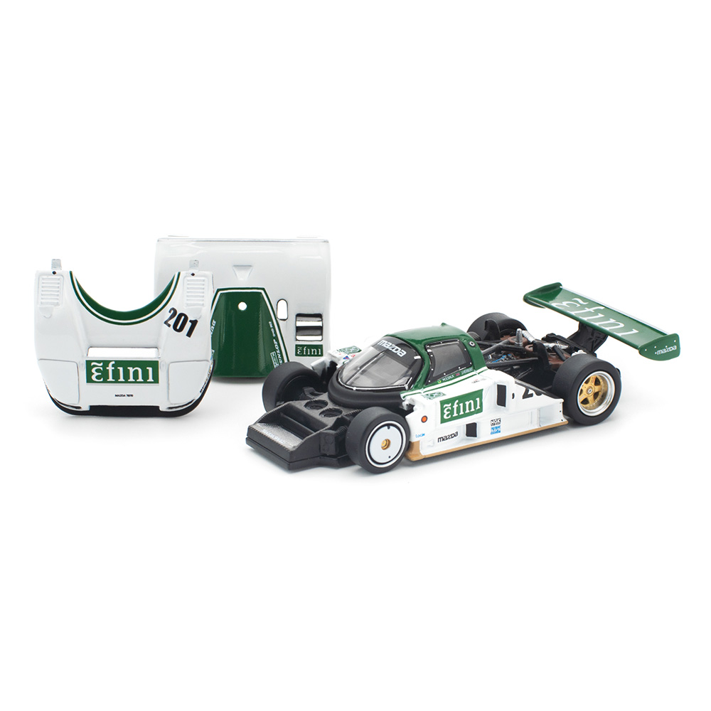 Mazda 787B JSPC 1991 white/green 1:64 Pop Race Limited
