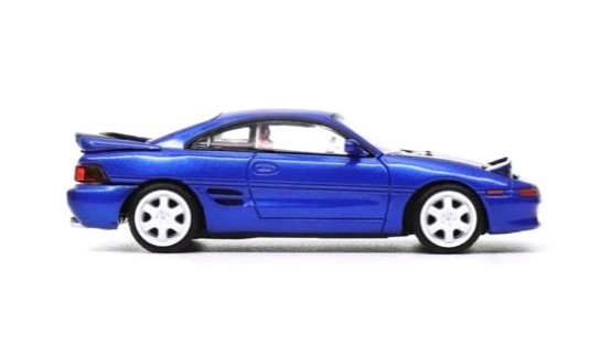 Toyota MR2 blue 1:64 DCT