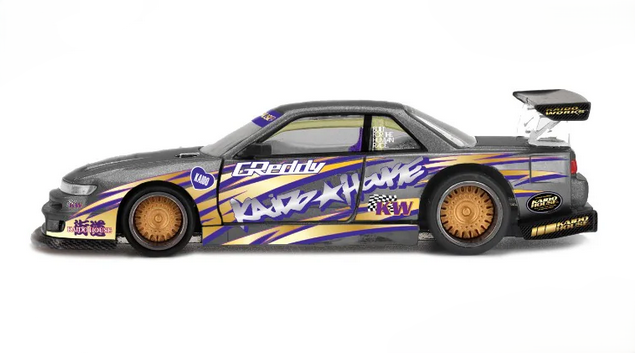 Nissan Silvia S13-R Kaido Drift V1 1:64 Mini GT