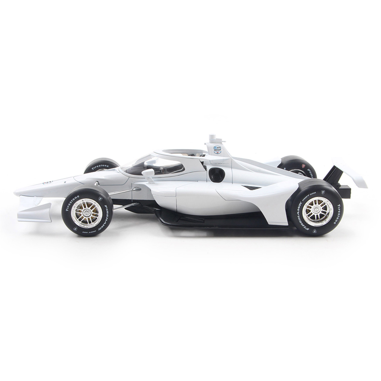 Dallara NTT Indycar Blank White Autograph Car Super Speedway Configuration 2025 white 1:18 Ixo America