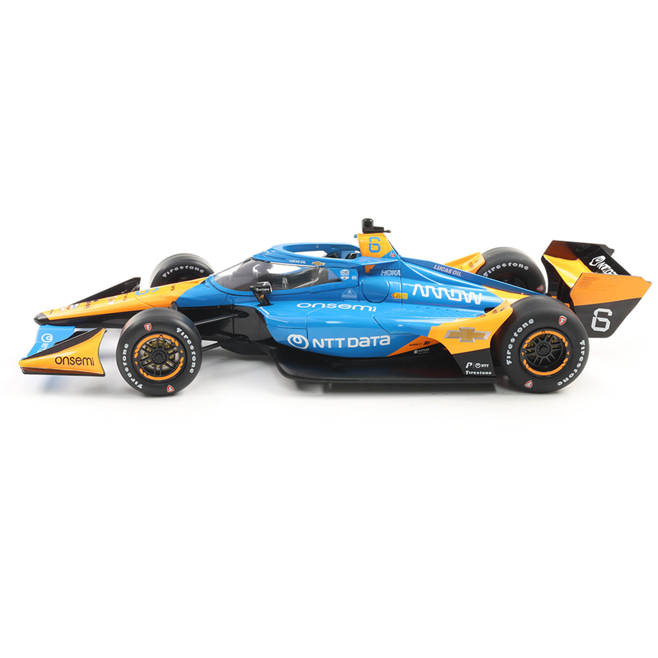 Dallara NTT Indycar #6 Nolan Siegel Arrow McLaren *NTT Data* 2025 1:18 Ixo America