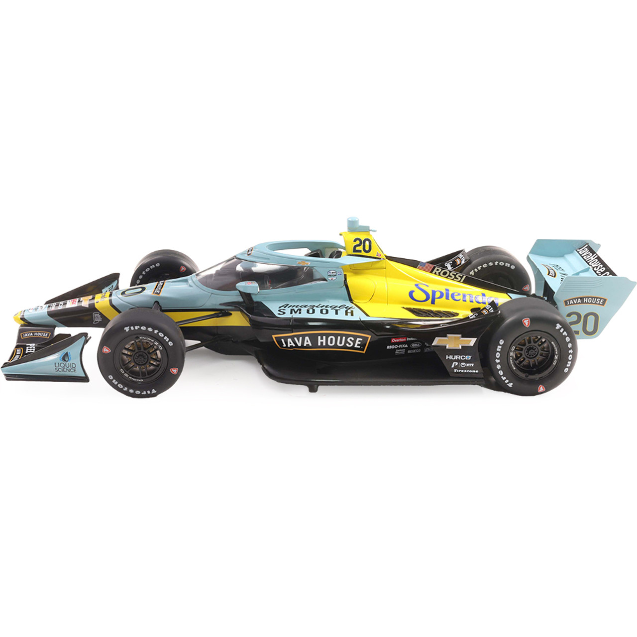 Dallara NTT Indycar #20 Alexander Rossi Ed Carpenter Racing TBD Road Course 2025 1:18 Ixo America