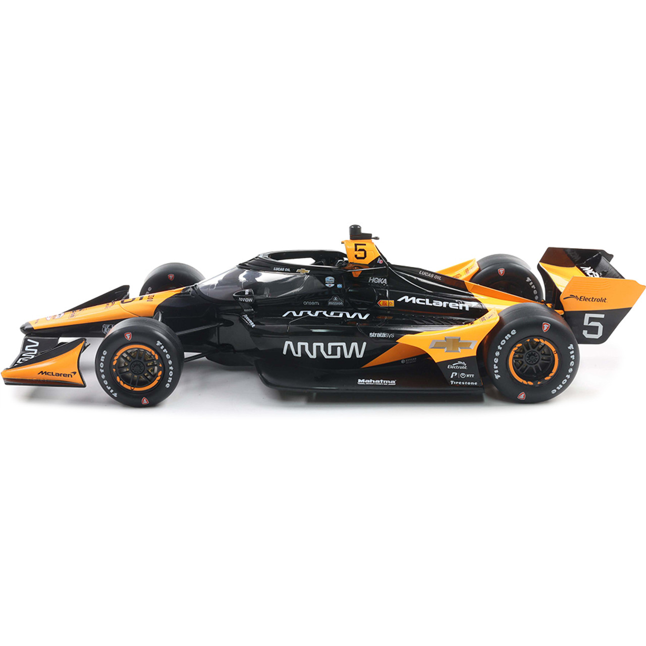 Dallara NTT Indycar #5 Pato O'Ward Arrow McLaren *Arrow* Road Course 2025 1:18 Ixo America