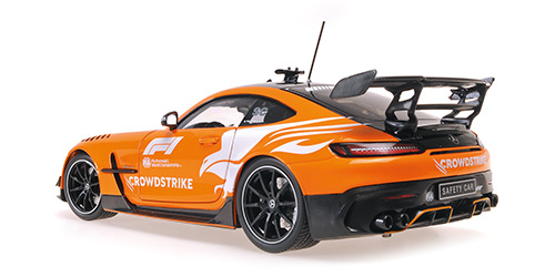 Mercedes-AMG GT Black Series Safety Car Formula 1 Silverstone 2025 orange 1:18 Minichamps 