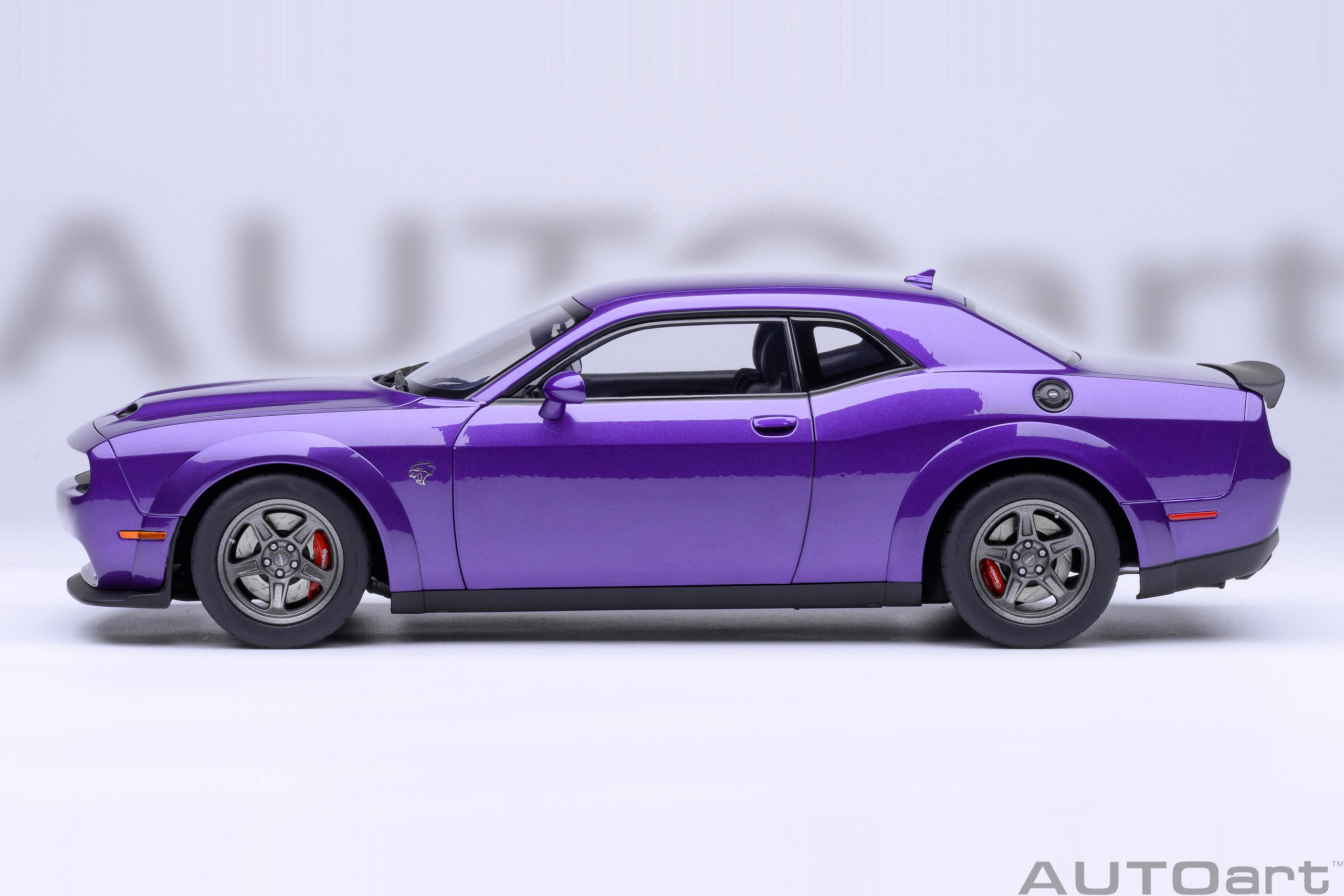 Dodge Challenger SRT Super Stock 2023 purple 1:18 AUTOart