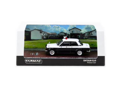 Datsun 510 POLICE Japan 1:64 Tarmac