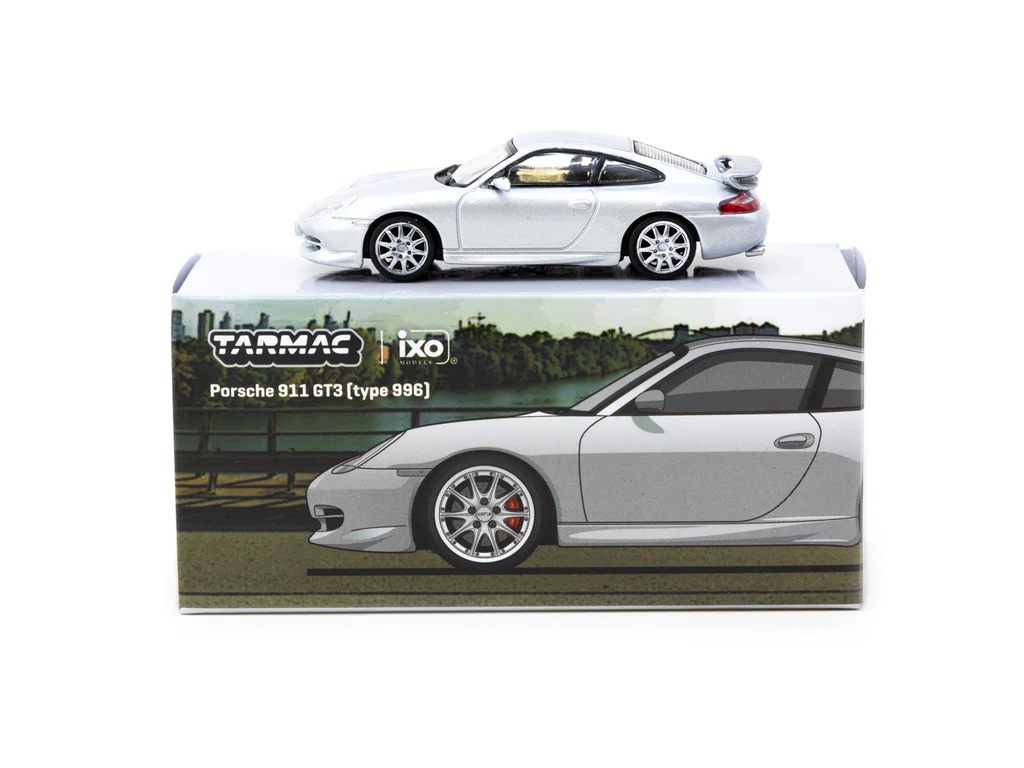 Porsche 911 GT3 silver 1:64 Tarmac