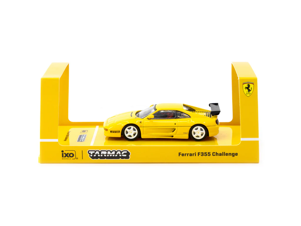 Ferrari F355 Challenge yellow 1:64 Tarmac