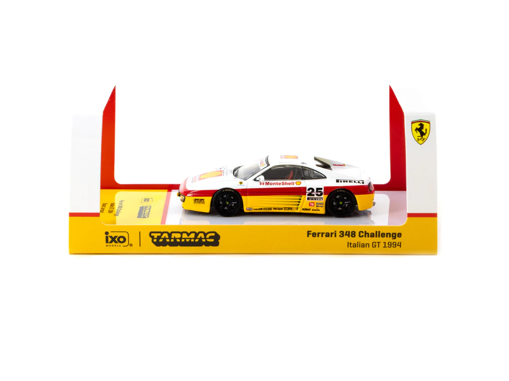 Ferrari 348 Challenge #25 Oscar Larrauri Italian GT 1994 1:64 Tarmac