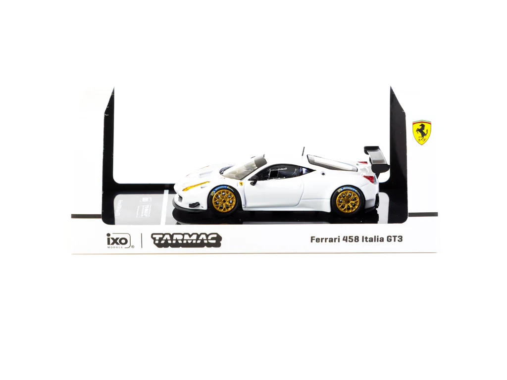 Ferrari 458 Italia GT3 white 1:64 Tarmac
