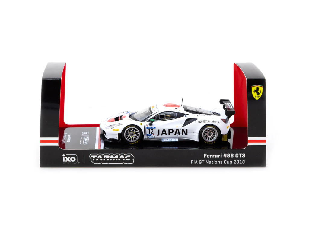 Ferrari 488 GT3 #12 Kondo/Seto FIA GT Nations Cup 2018 1:64 Tarmac