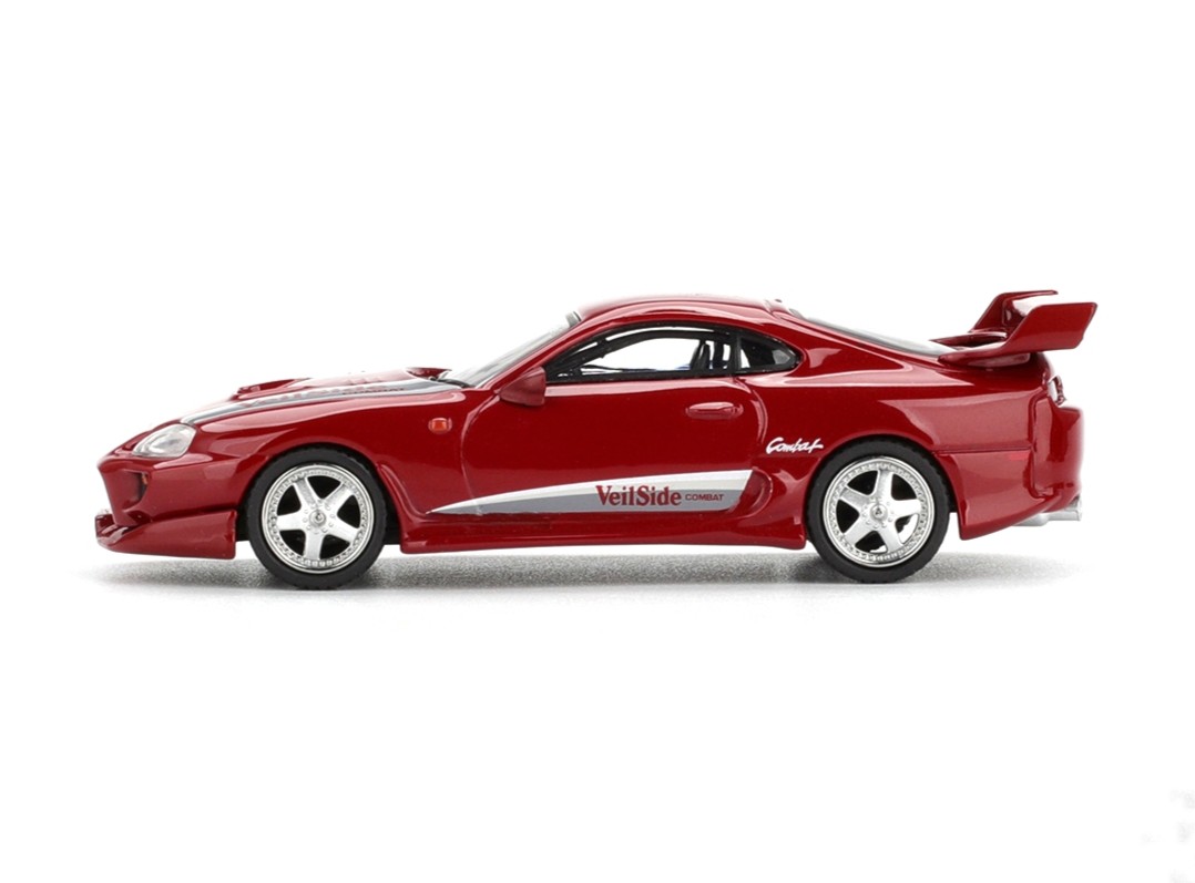 Toyota Supra MK4 (A80) 1994 VeilSide Combat V-I red 1:64 Mini GT