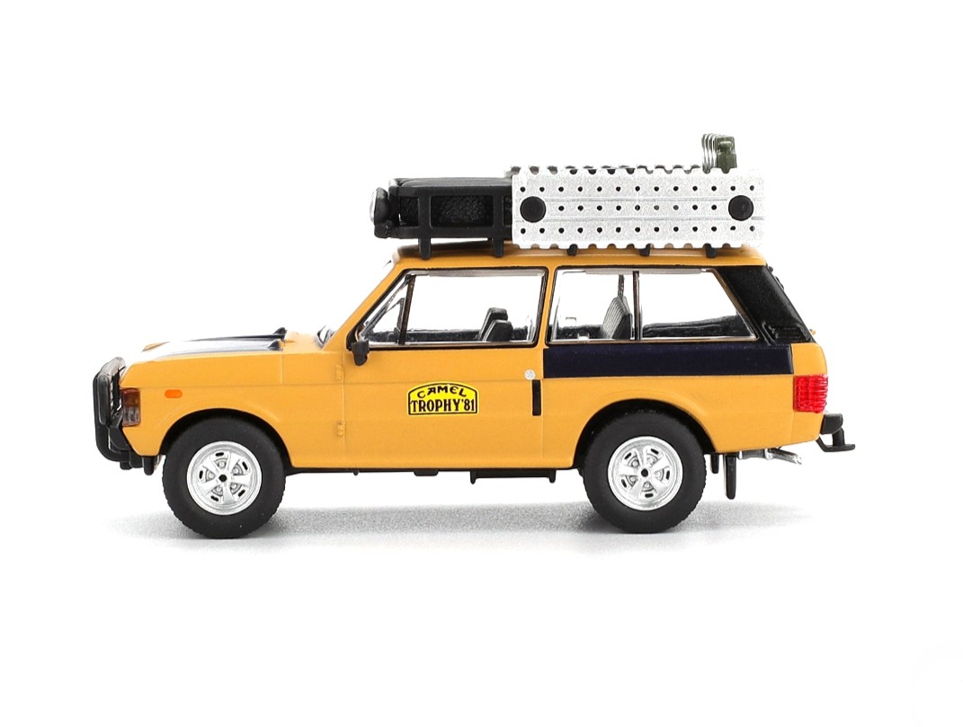 Land Rover Range Rover C.Swoboda/K.Mentel Winner Camel Trophy Sumatra 1981 1:64 Mini GT