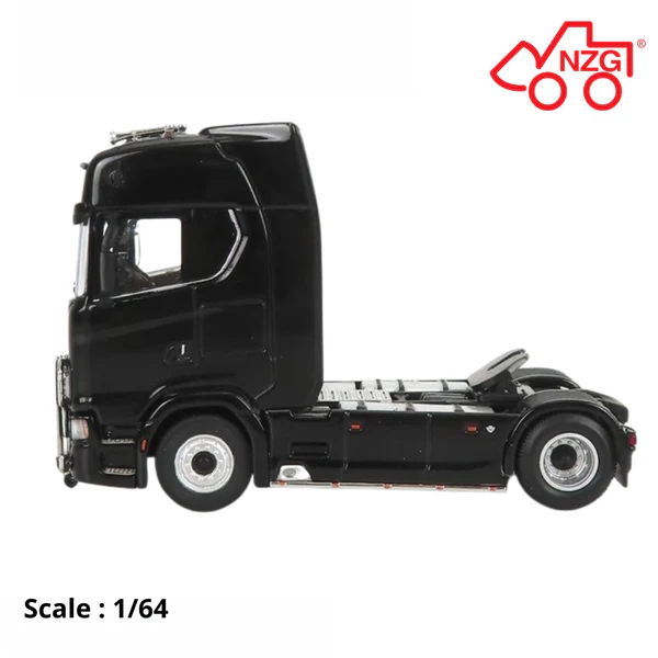 Scania S730 V8 Truck 2017 black 1:64 NZG