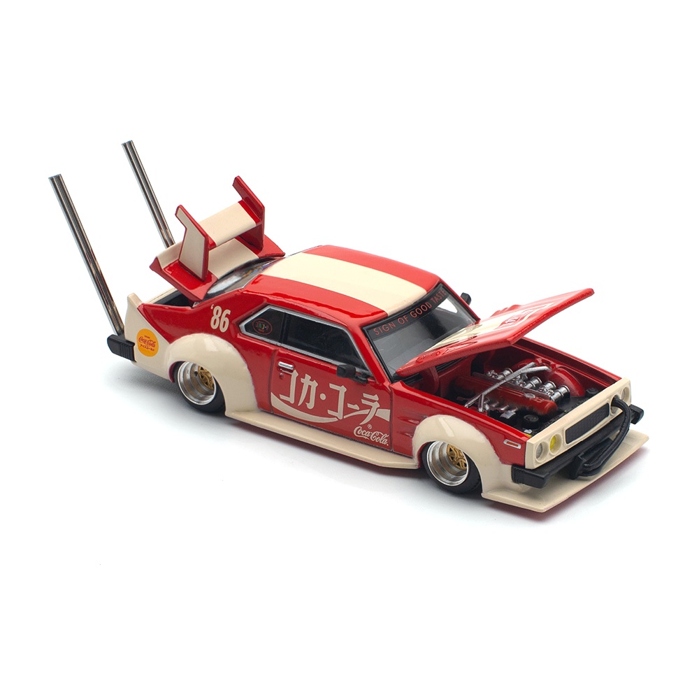Nissan Skyline C210 Kaido Racer *Bosozoku Style* Coca-cola JP 1:64 Pop Race