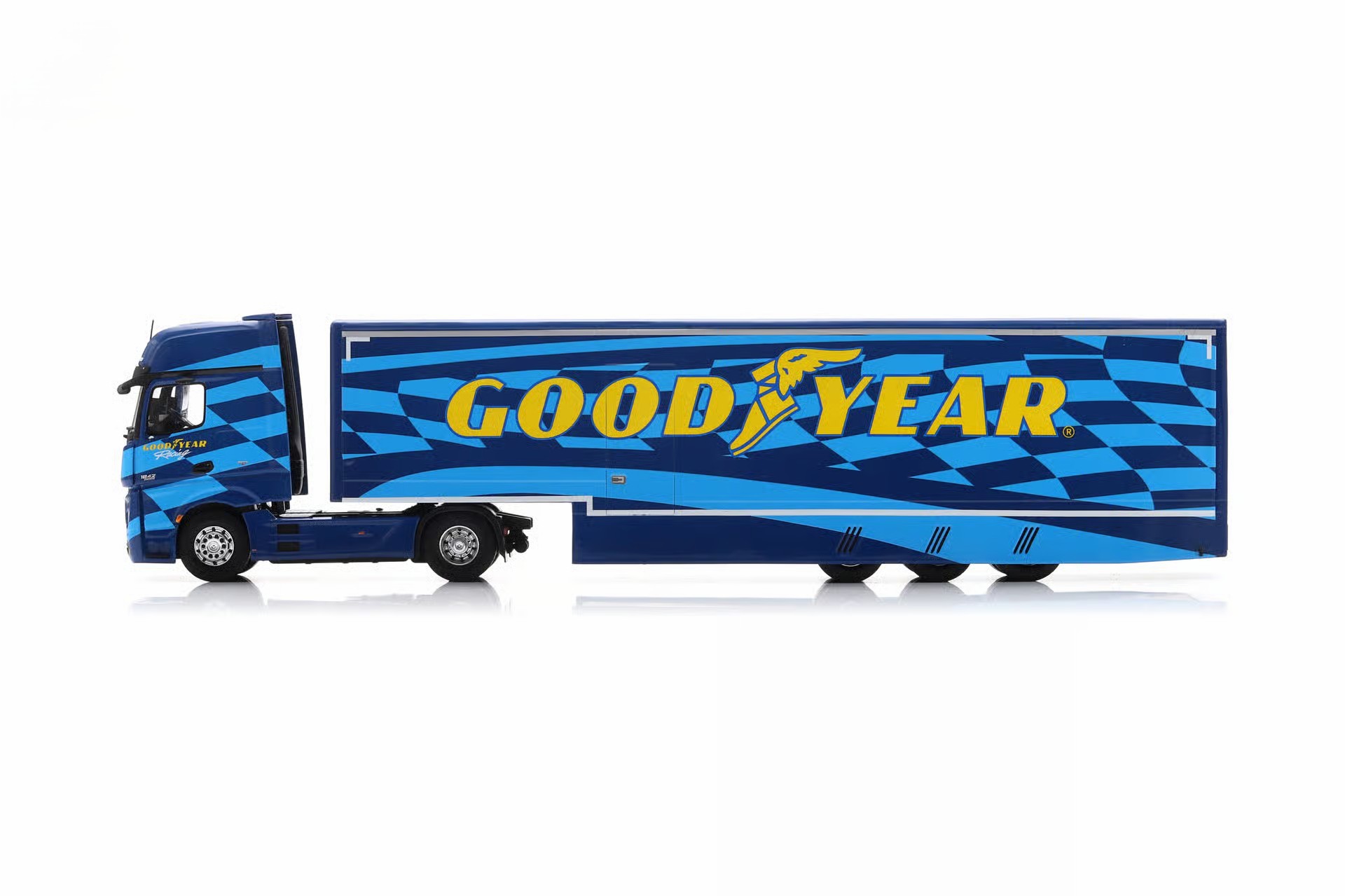 Mercedes-Benz Actros Goodyear Transporter 1:43 Spark