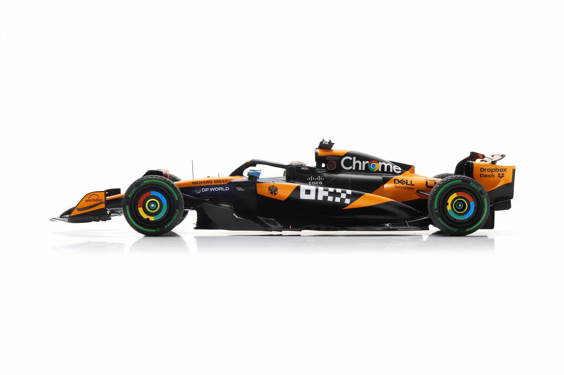 McLaren MCL39 #81 O.Piastri Winner Belgian GP 2025 1:18 Spark