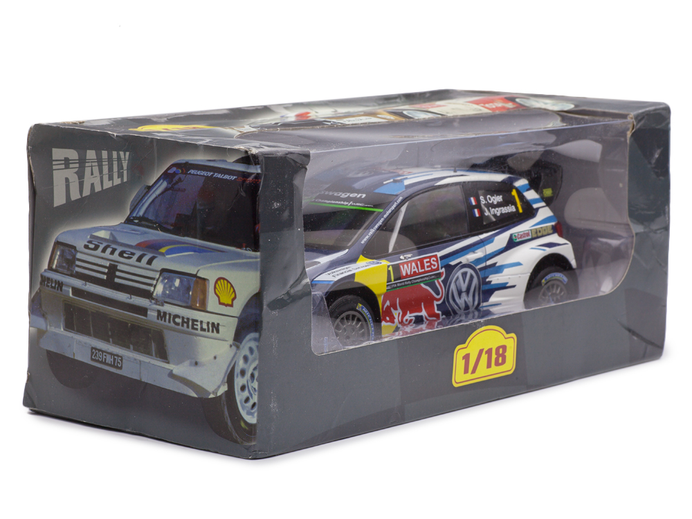 Volkswagen Polo R WRC #1 Ogier/Ingrassia Rallye Wales 2015 1:18 Altaya