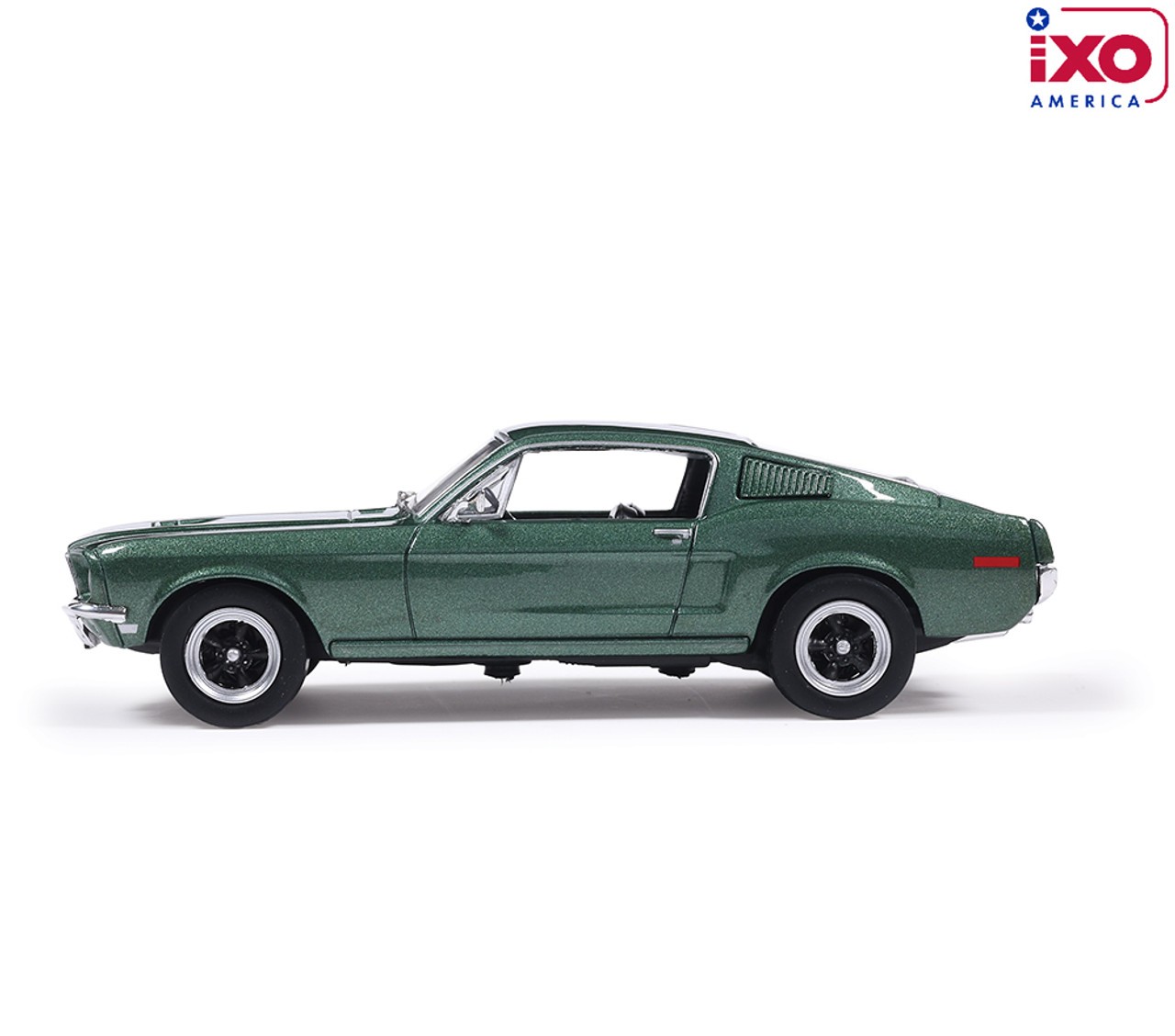 Ford Mustang 1968 highland green 1:43 Ixo America