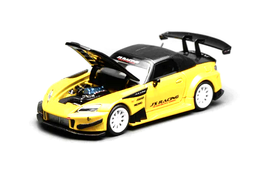 Honda S2000 Spider Hard-Top Closed J's Racing 2001 yellow/black 1:64 Motorhelix