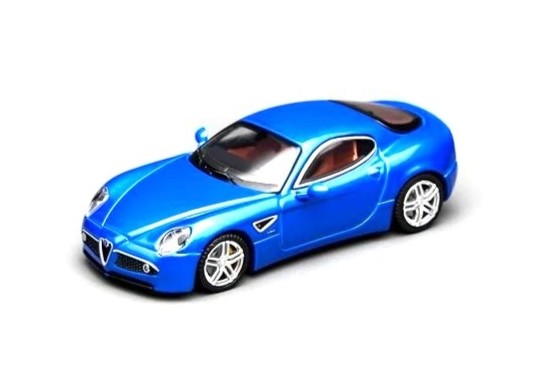Alfa Romeo 8C Competizione 2008 blue 1:64 Motorhelix