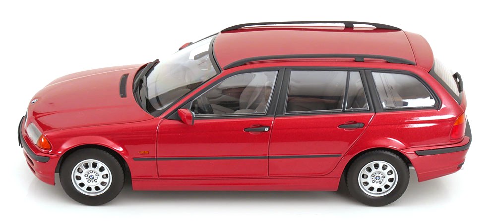 BMW 3-Series E46 Touring 1999 red 1:18 KK Scale