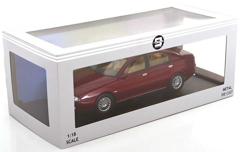 Alfa Romeo 166 1999 proteo red metallic 1:18 Triple9 Collection