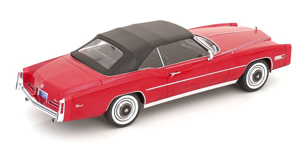 Cadillac Eldorado Convertible 1976 red 1:18 MCG