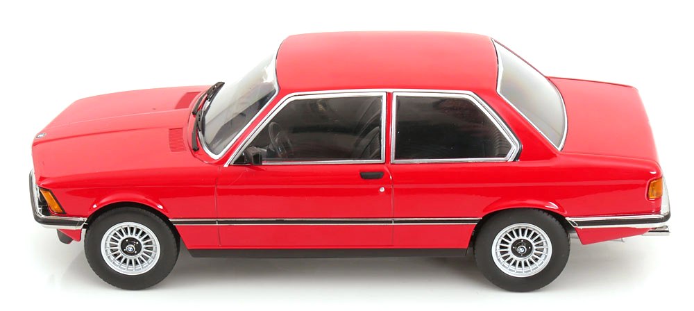 BMW 3-Series 323i E21 1978 red 1:18 KK Scale