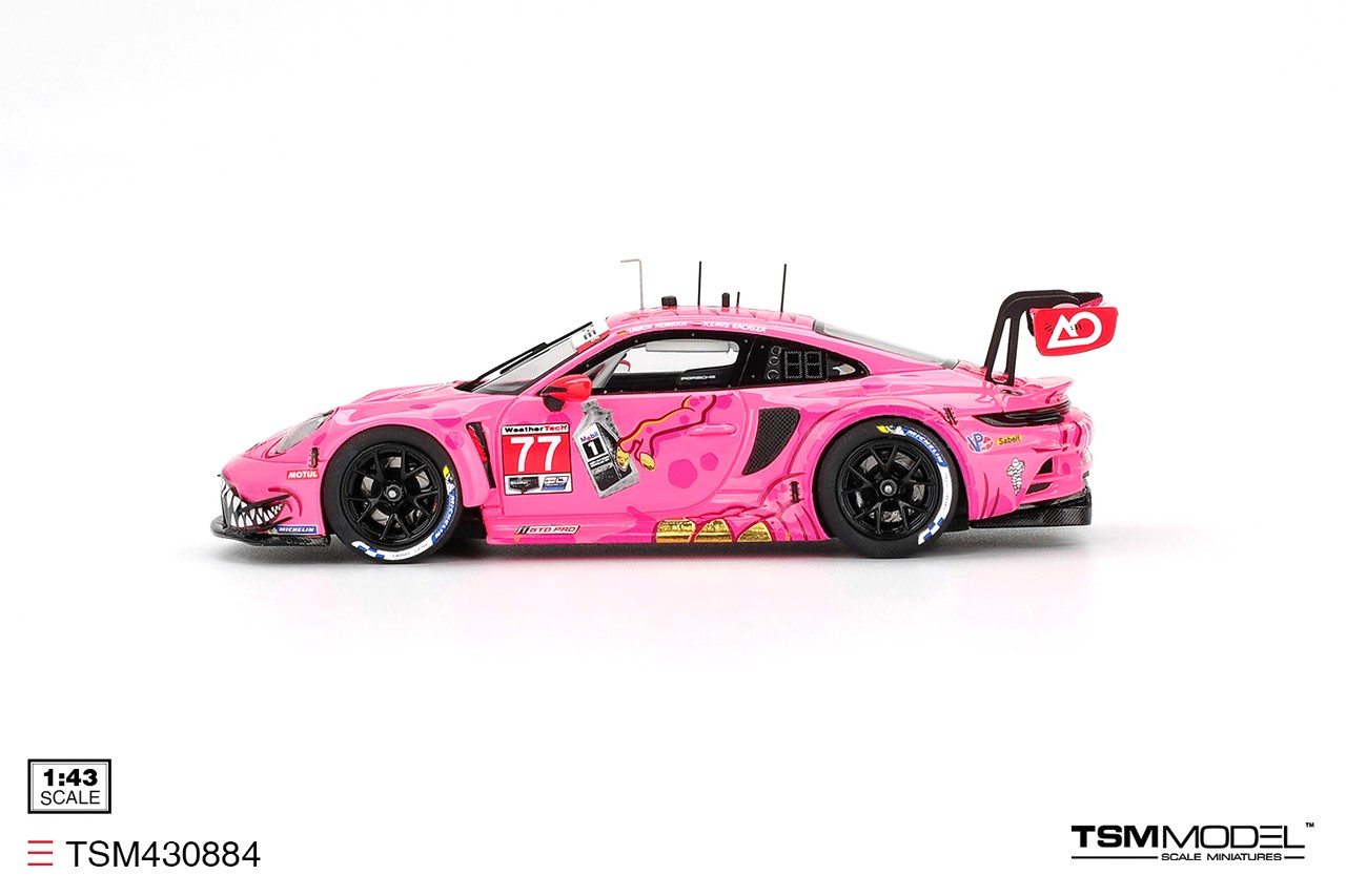 Porsche 911 992 GT3 R #77 GTD PRO AO Racing Detroy GP 2025 1:43 TSM Model