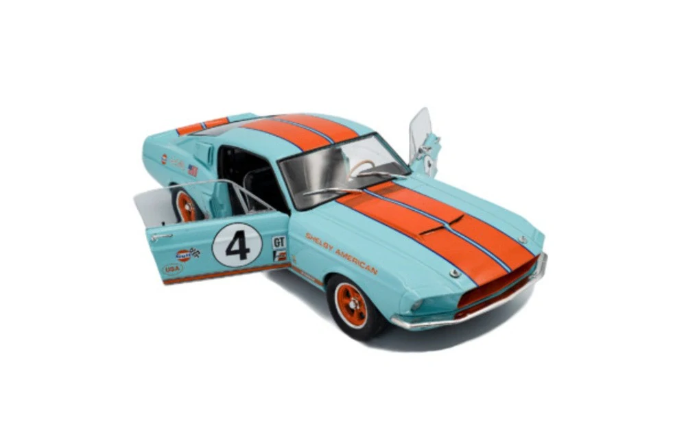 Shelby GT500 #4 Racing Tribute 1967 1:18 Solido