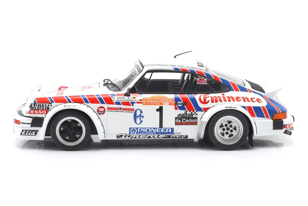 Porsche 911 SC Gr.4 #1 Röhrl/Geistdörfer Rallye San Remo 1981 1:18 Werk83