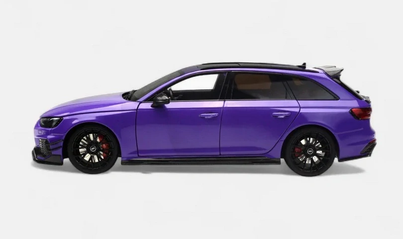 Audi A4 RS4 Darwin Pro B9 Avant SW Station Wagon 2020 viola metallic 1:18 NZG