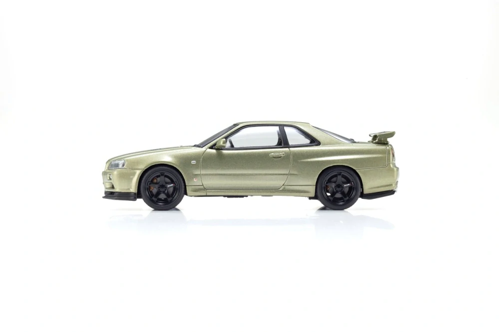 Nissan Skyline GT-R R34 V-SpecII 2001 Millenium jade 1:43 Kyosho