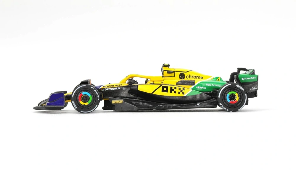 McLaren MCL38 #4 Lando Norris Monaco GP 2024 1:64 Mini GT