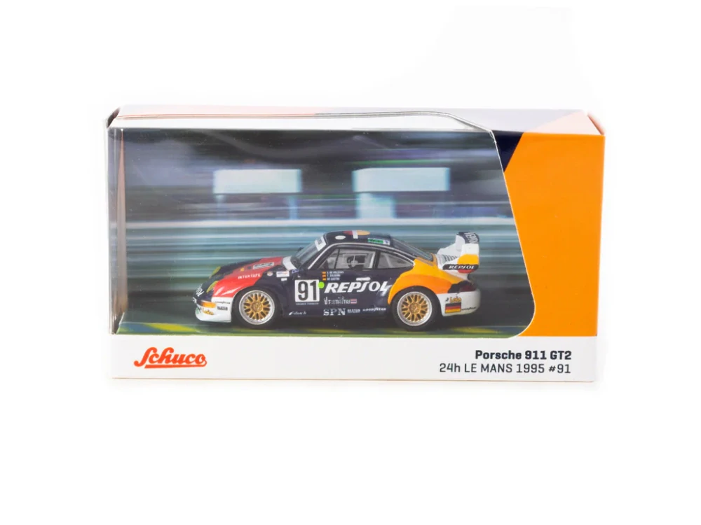 Porsche 911 GT2 #91 24h Le Mans 1995 1:64 Tarmac