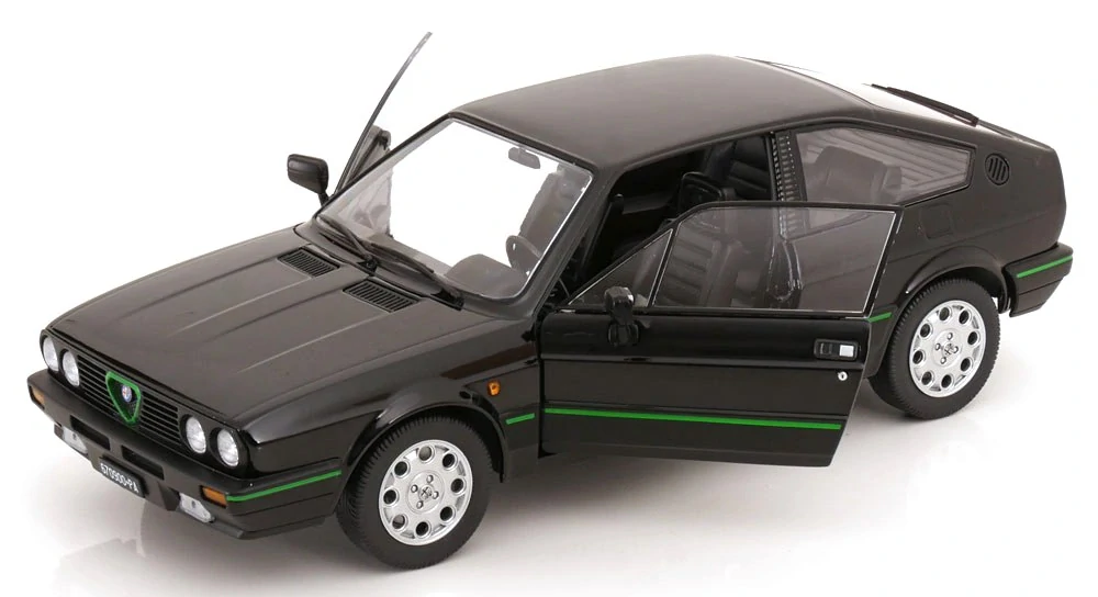 Alfa Romeo Sprint 1.5 Quadrifoglio Verde 1983 black 1:18 Mitica