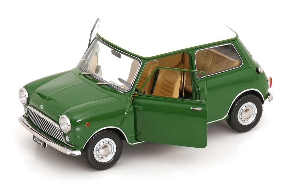 Innocenti Mini Cooper MK1 1966 green/ivory 1:18 Mitica