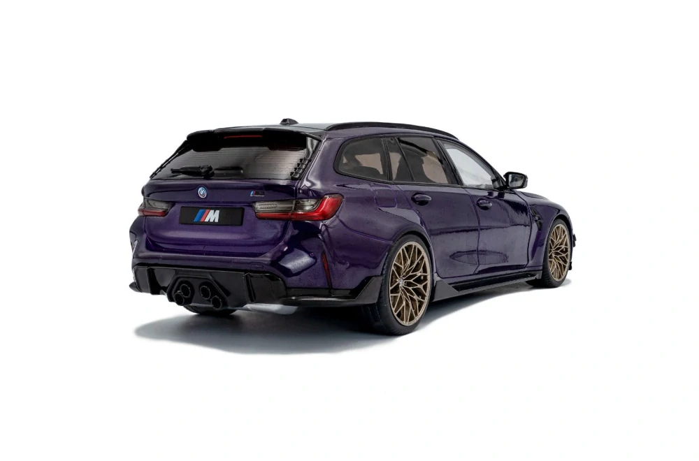 BMW M3 G81 Touring with Performance Parts 2024 twilight purple pearl metallic 1:18 Solido