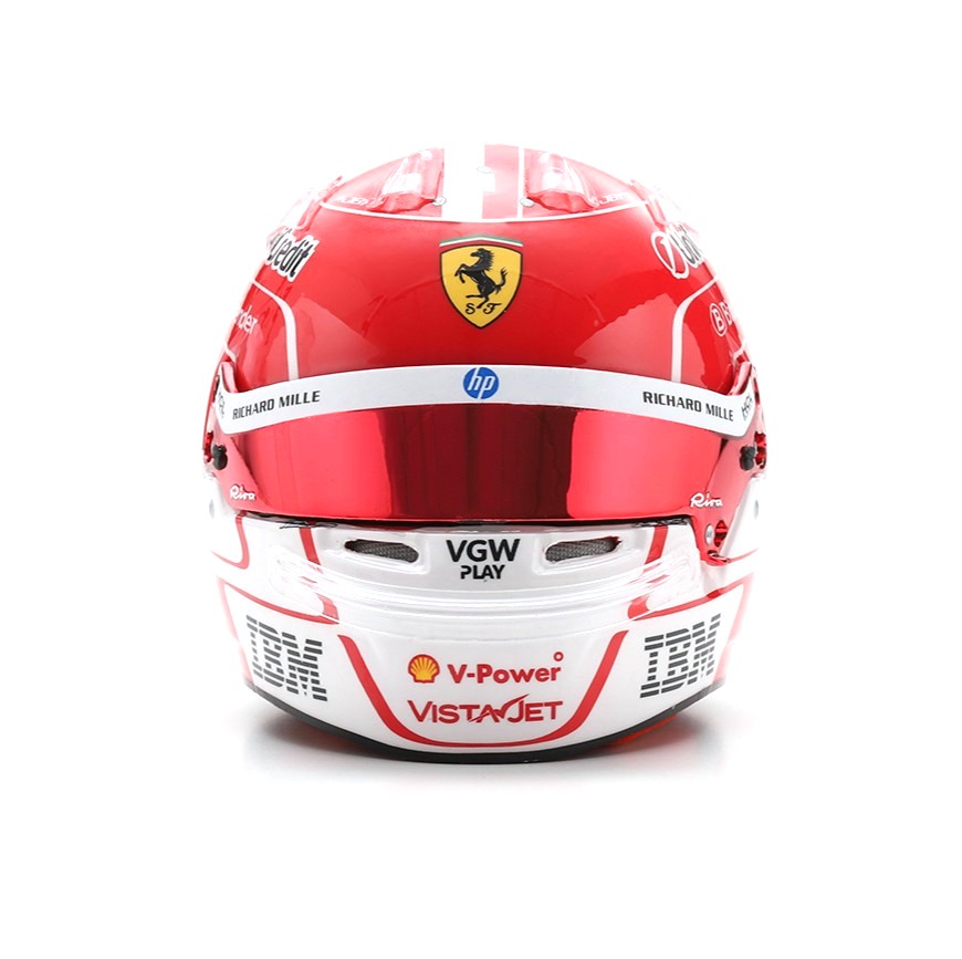 Helmet - Charles Leclerc - Ferrari Team HP 2025 1:5 Look Smart Models