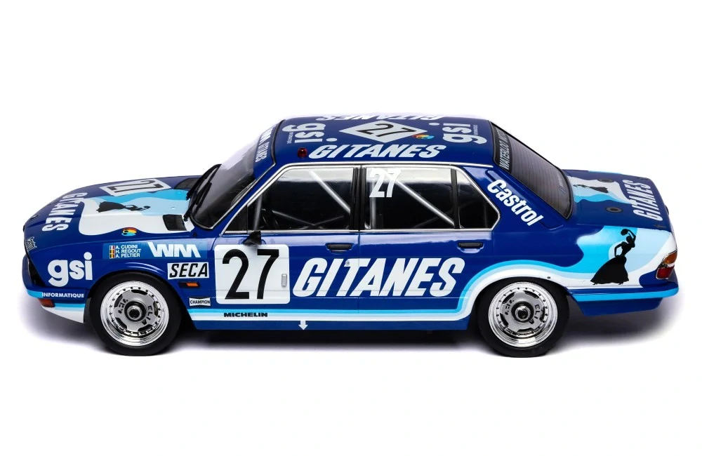 BMW 528i (E28) #27 A.Cudini/H.Regout/A.Peltier 24h Spa 1982 1:18 Ixo Models